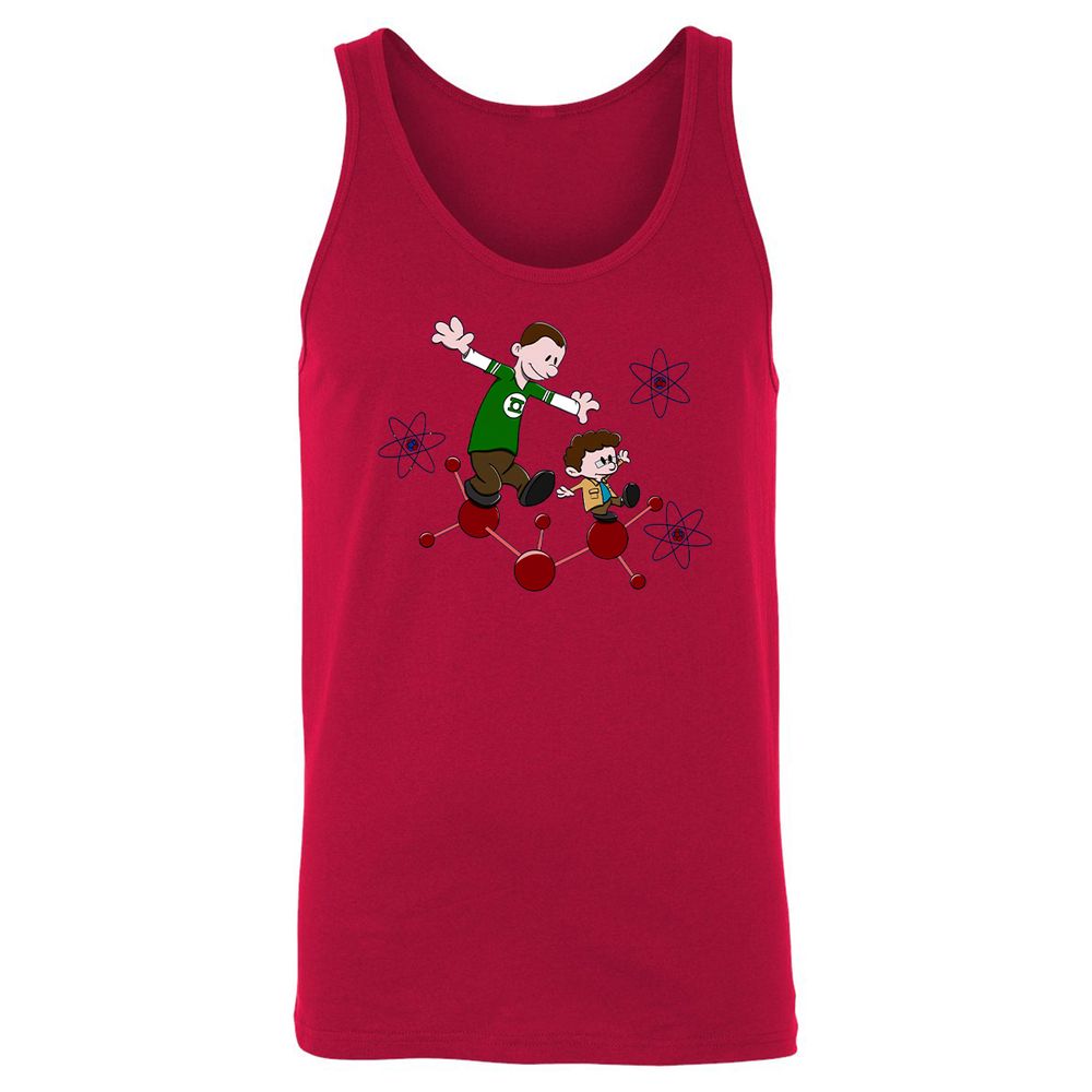 Unisex Jersey Tank - VUNWRP84 - Red - 11