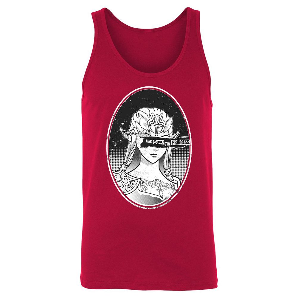 Unisex Jersey Tank - NQQ7C95B - Red - 11
