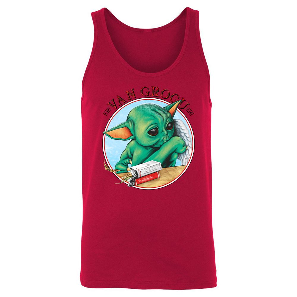 Unisex Jersey Tank - R7GKPKR4 - Red - 11