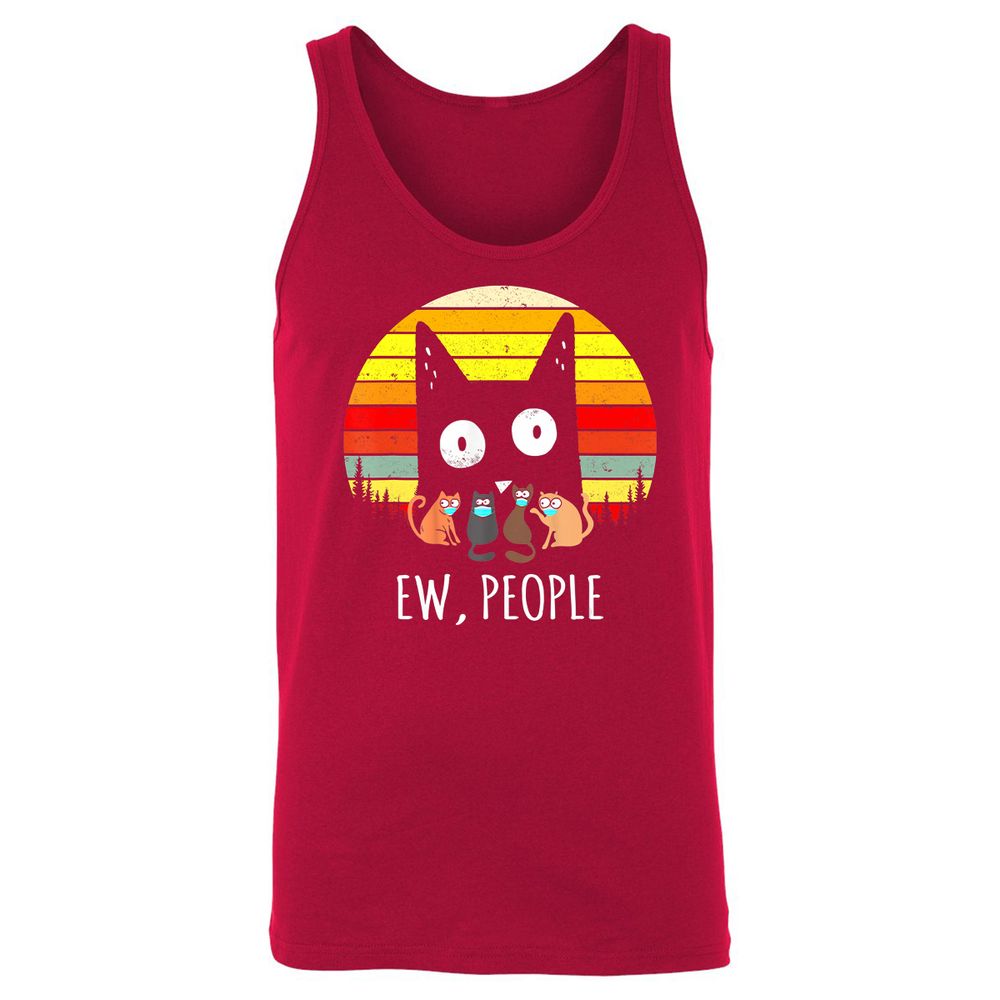 Unisex Jersey Tank - EGWR8JSX - Red - 11