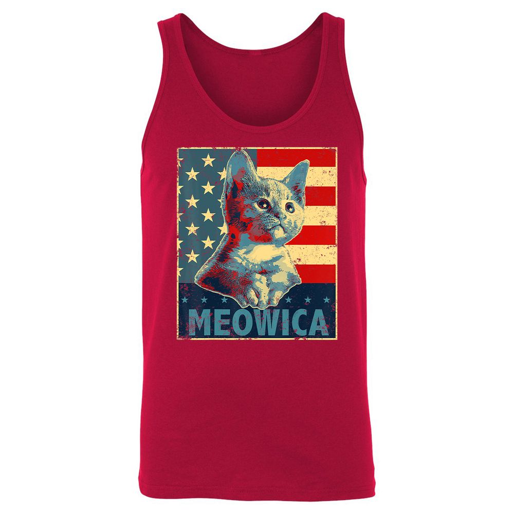 Unisex Jersey Tank - ZWL7S5ZT - Red - 11