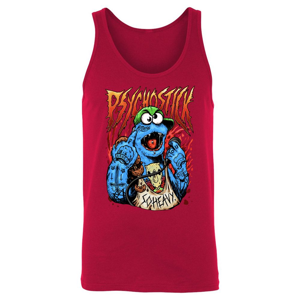 Unisex Jersey Tank - Z9M2BYMW - Red - 11