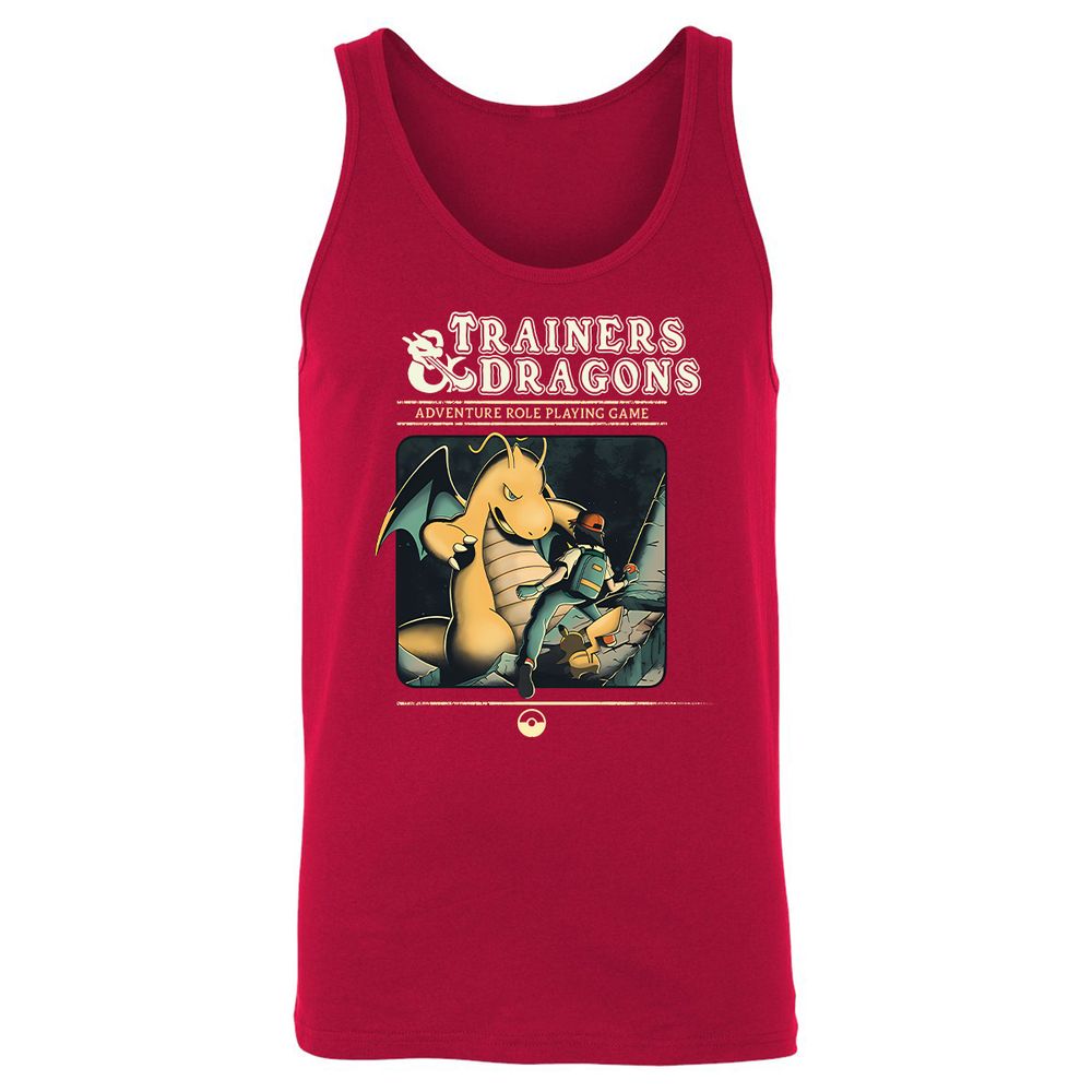 Unisex Jersey Tank - C6KNF2ZX - Red - 11