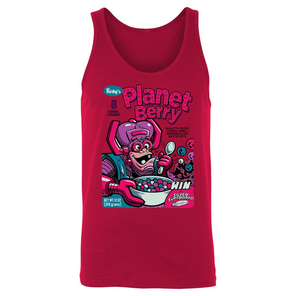 Unisex Jersey Tank - KRFGSGQY - Red - 11