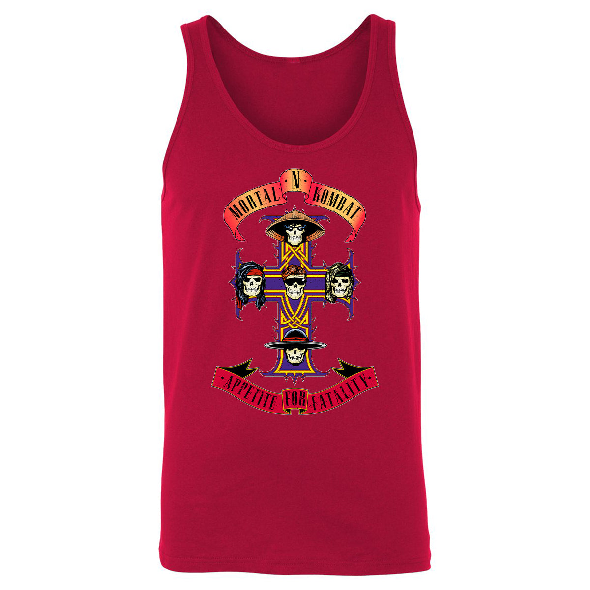 Unisex Jersey Tank - 1AXMB9KX - Red - 11