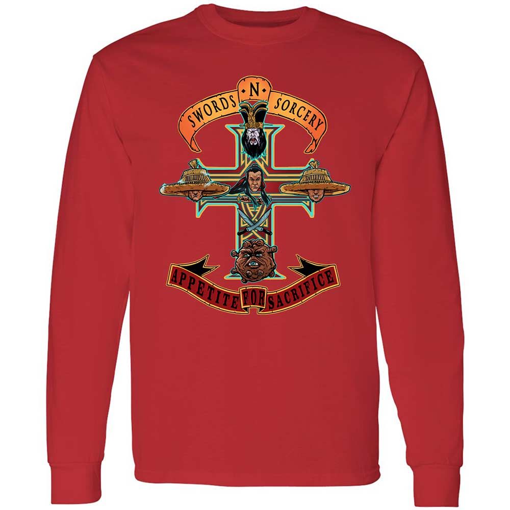 Long Sleeve T-Shirt - HTFCZABX - Red - 11
