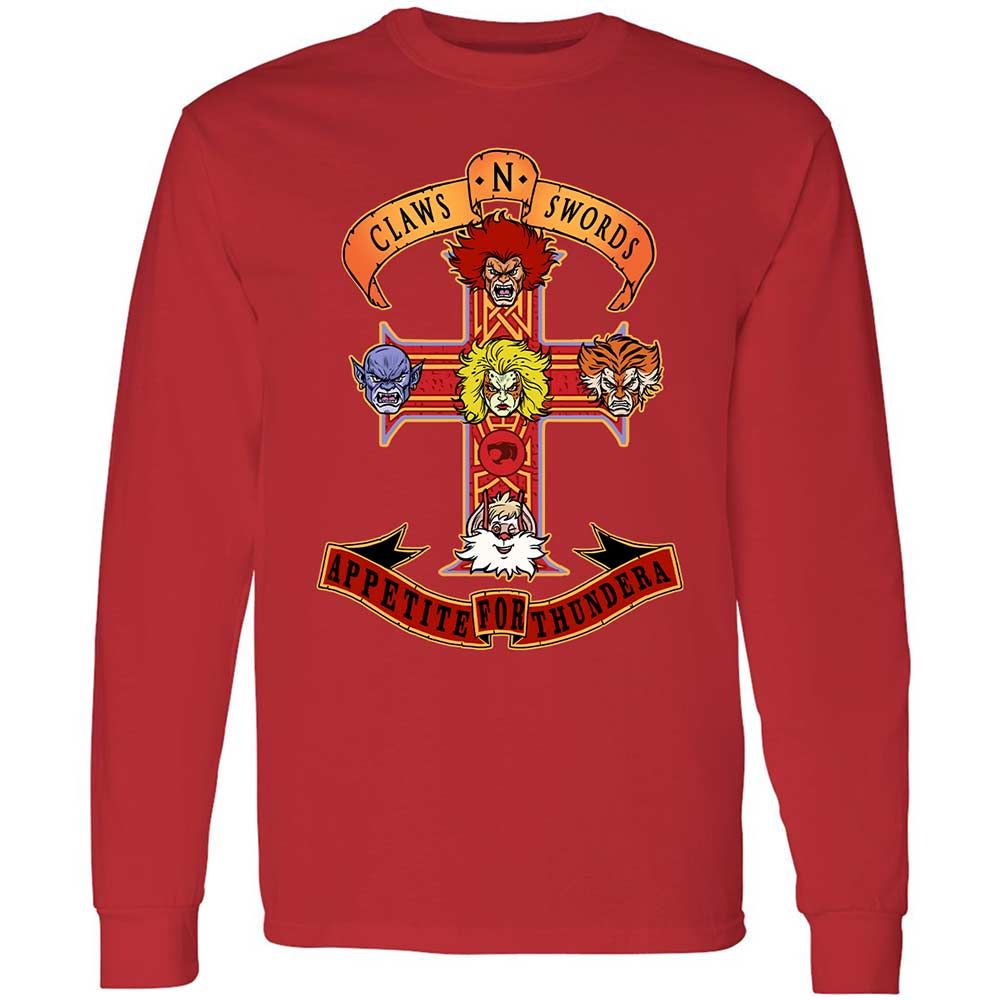 Long Sleeve T-Shirt - HYSDNGJ1 - Red - 11