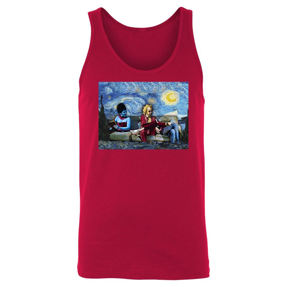 Unisex Jersey Tank - 4TLUEUBX - Red - 11
