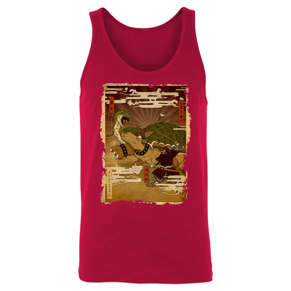 Unisex Jersey Tank - RDLKVFKR - Red - 11