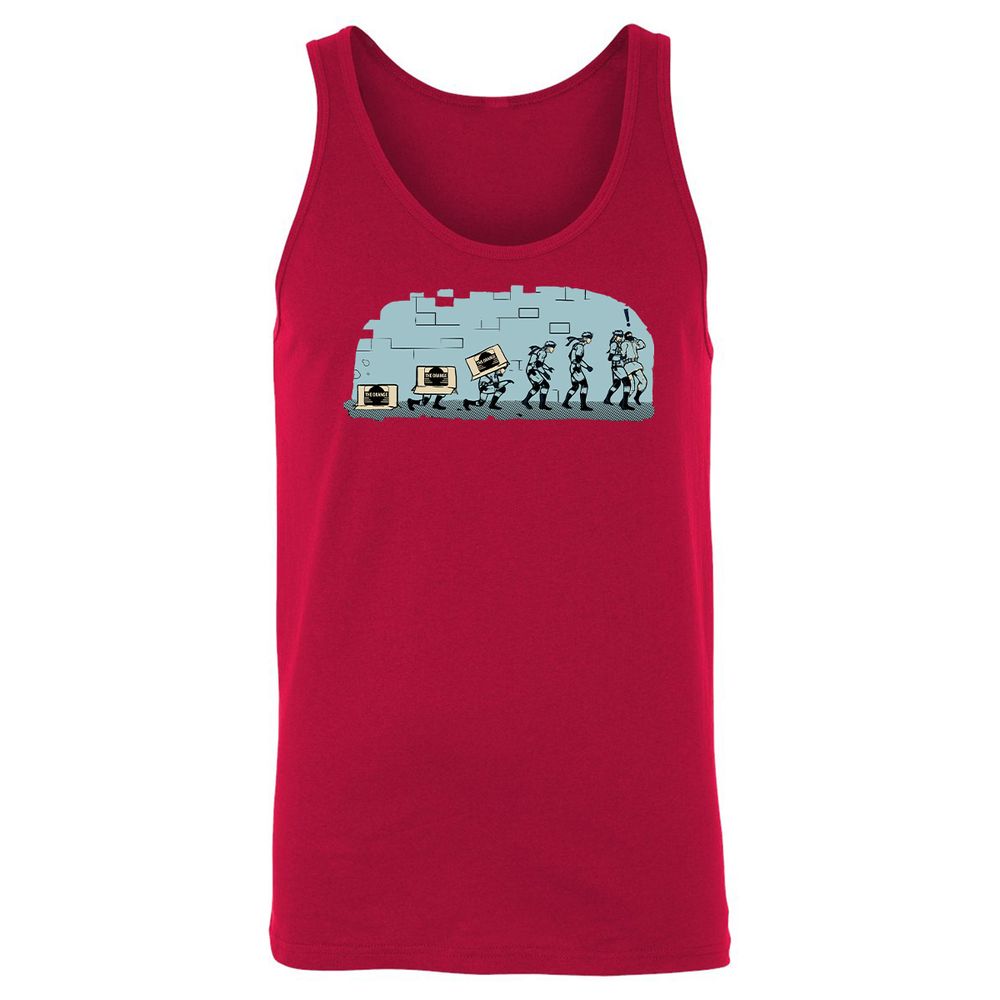 Unisex Jersey Tank - 2PW3EQAC - Red - 11