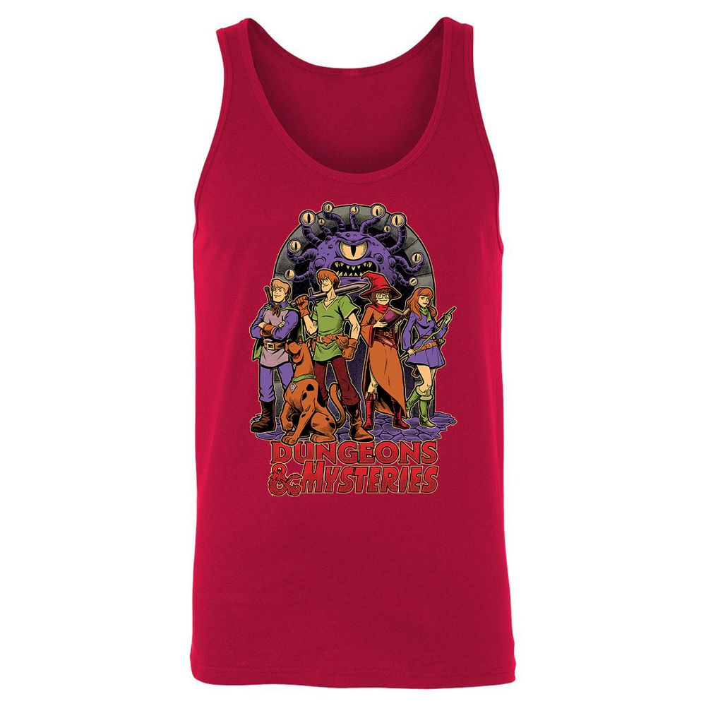 Unisex Jersey Tank - Q4MWCCLA - Red - 11