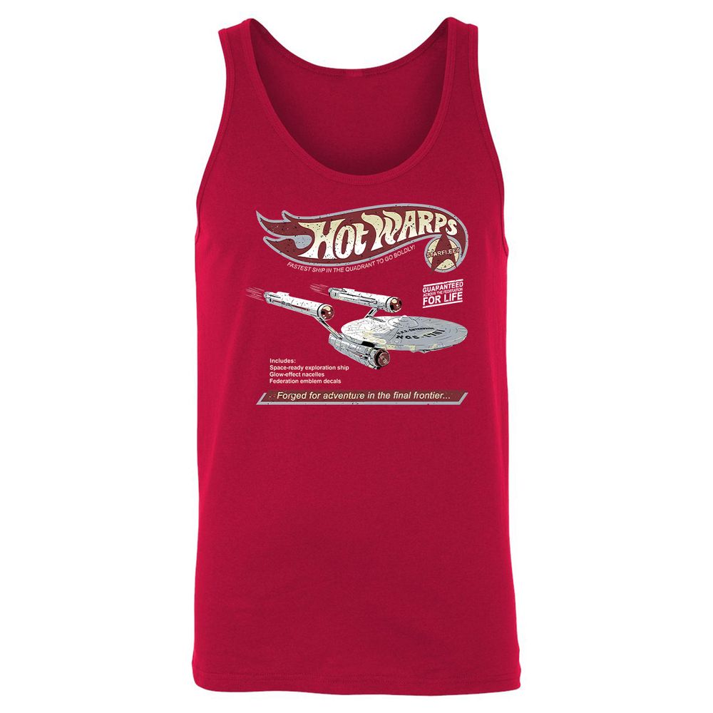 Unisex Jersey Tank - APT4FR5L - Red - 11