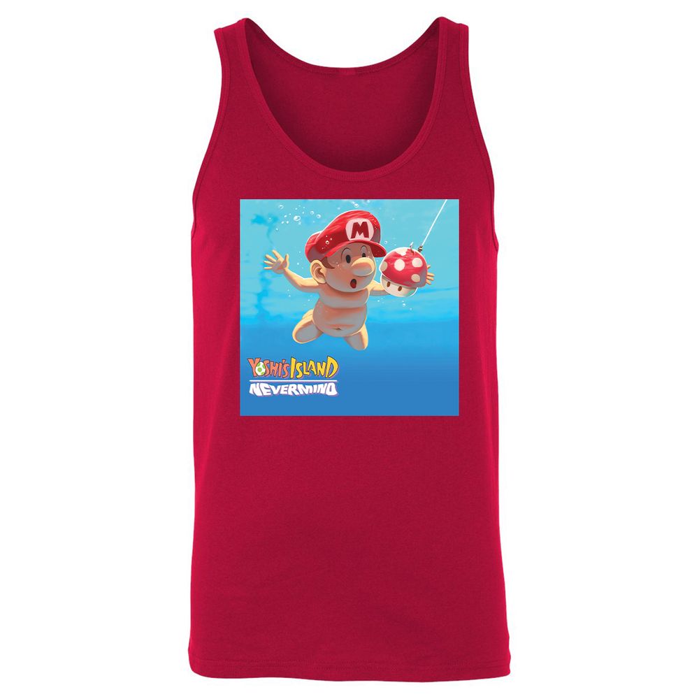 Unisex Jersey Tank - 1ETWYTMT - Red - 11
