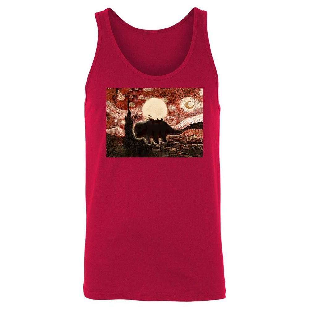 Unisex Jersey Tank - QLCYV8T3 - Red - 11