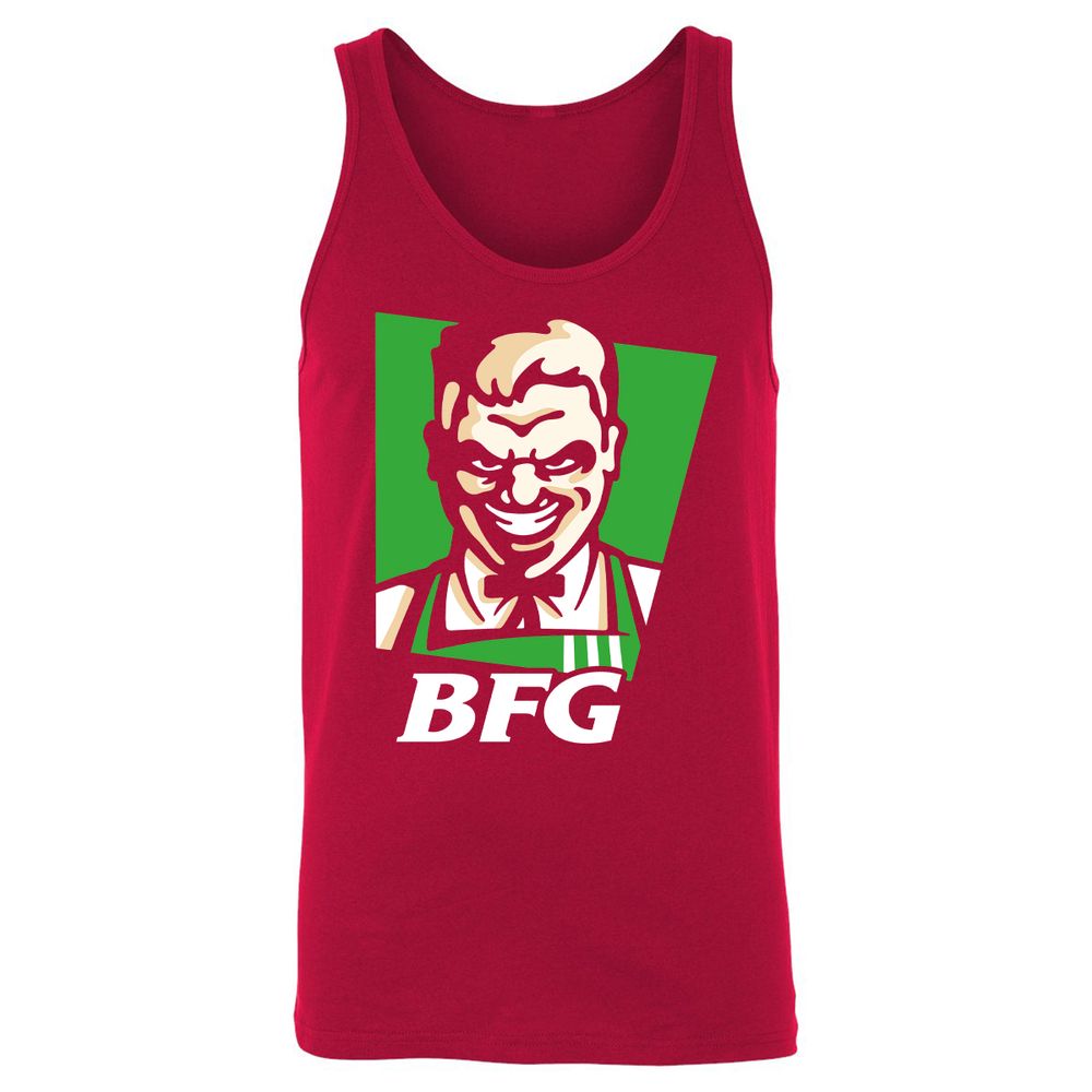 Unisex Jersey Tank - 3WGJ85S8 - Red - 11