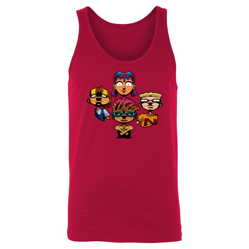 Unisex Jersey Tank - RZ32CSHS - Red - 11