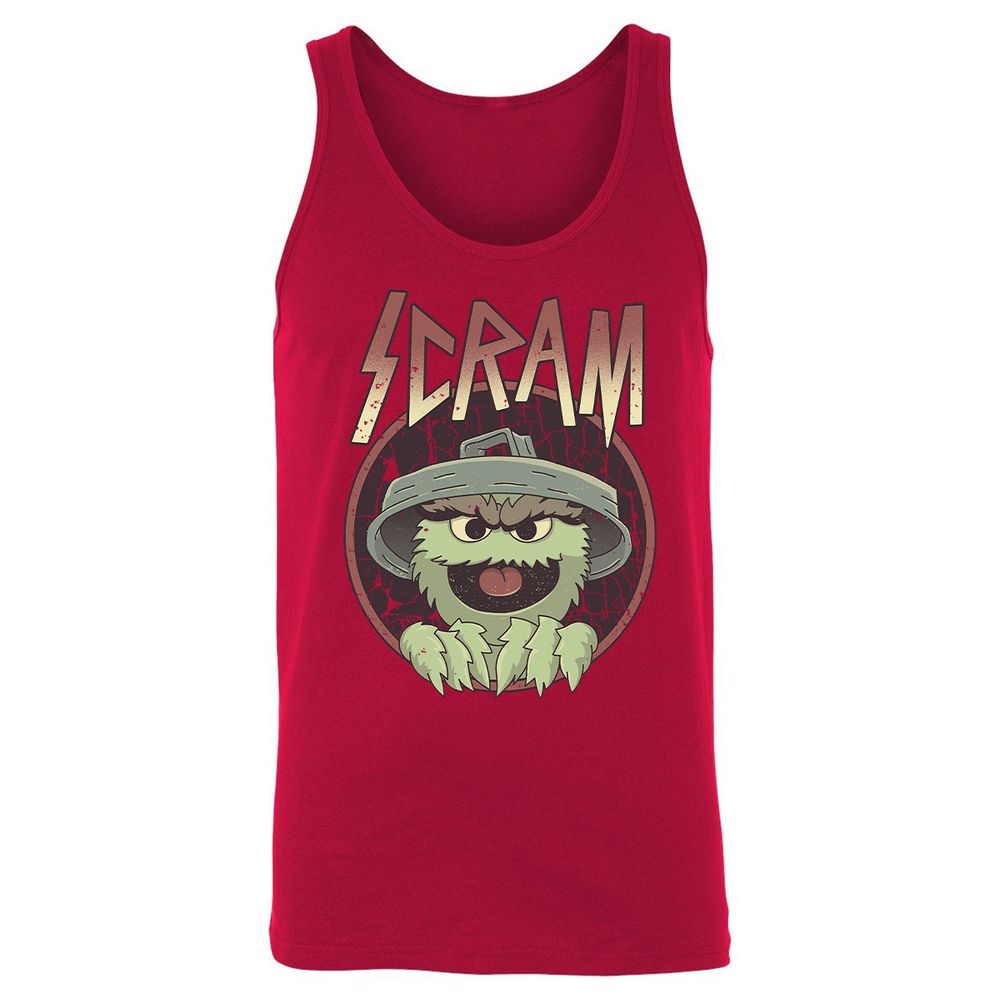 Unisex Jersey Tank - RTU6ZYM7 - Red - 11