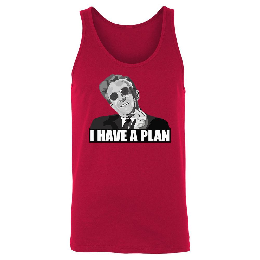 Unisex Jersey Tank - W4LGB547 - Red - 11