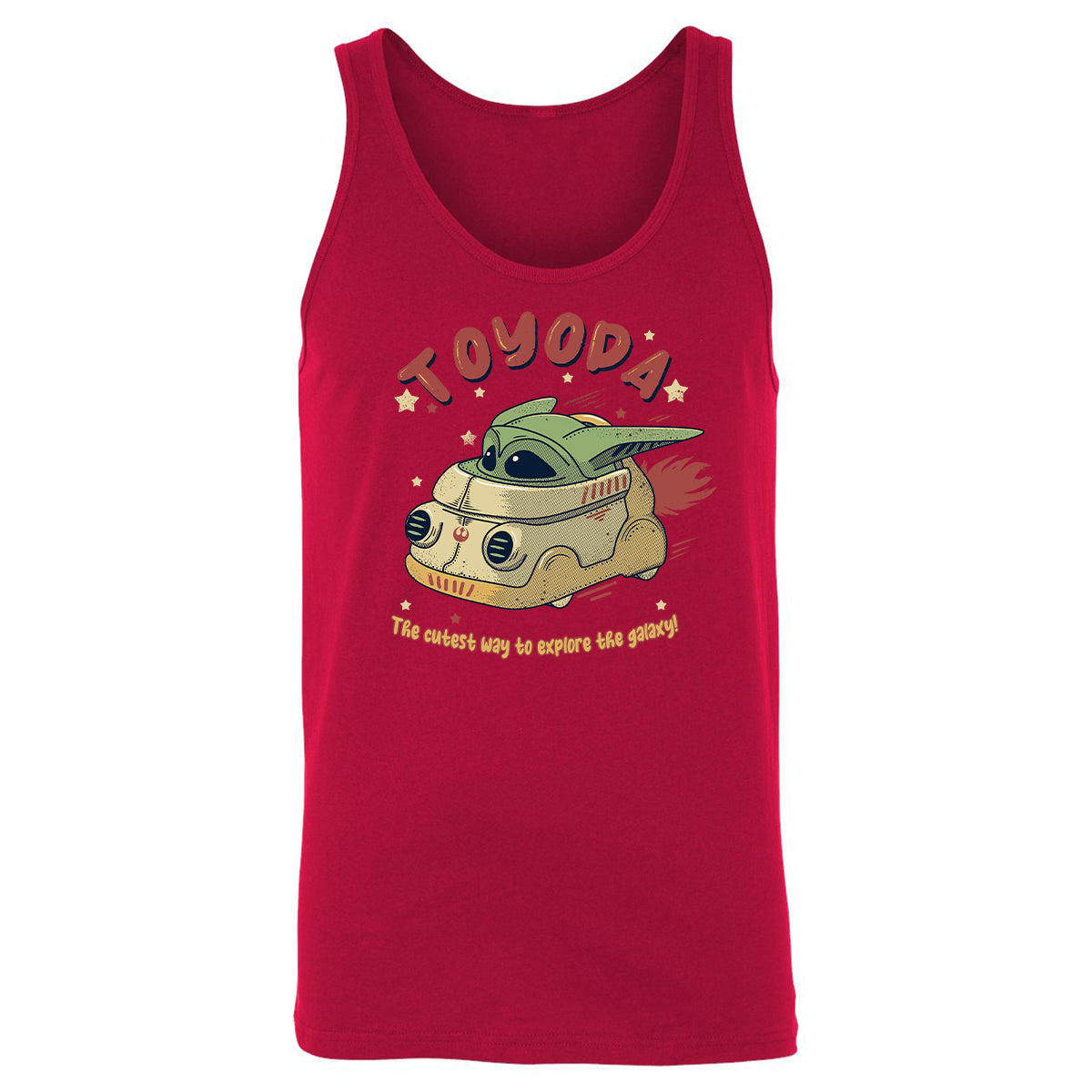 Unisex Jersey Tank - 5Z6KL1P4 - Red - 11