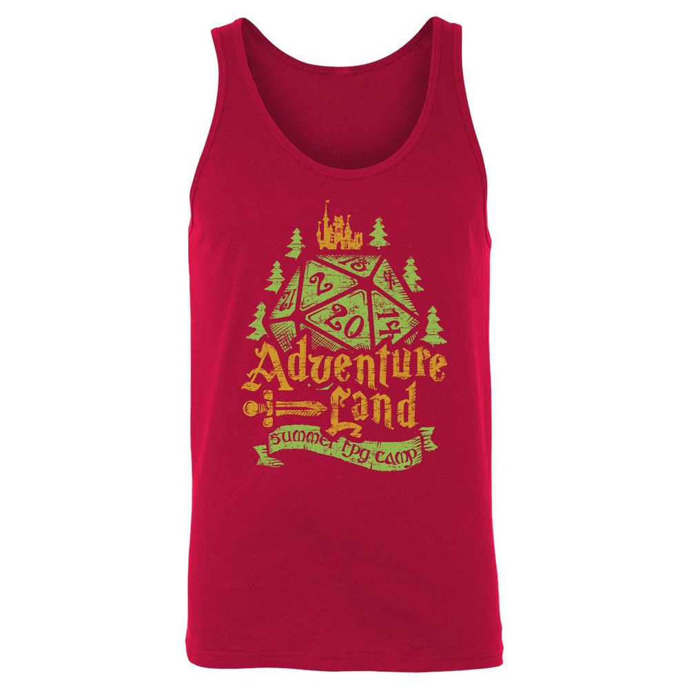 Unisex Jersey Tank - JZJTTD88 - Red - 11