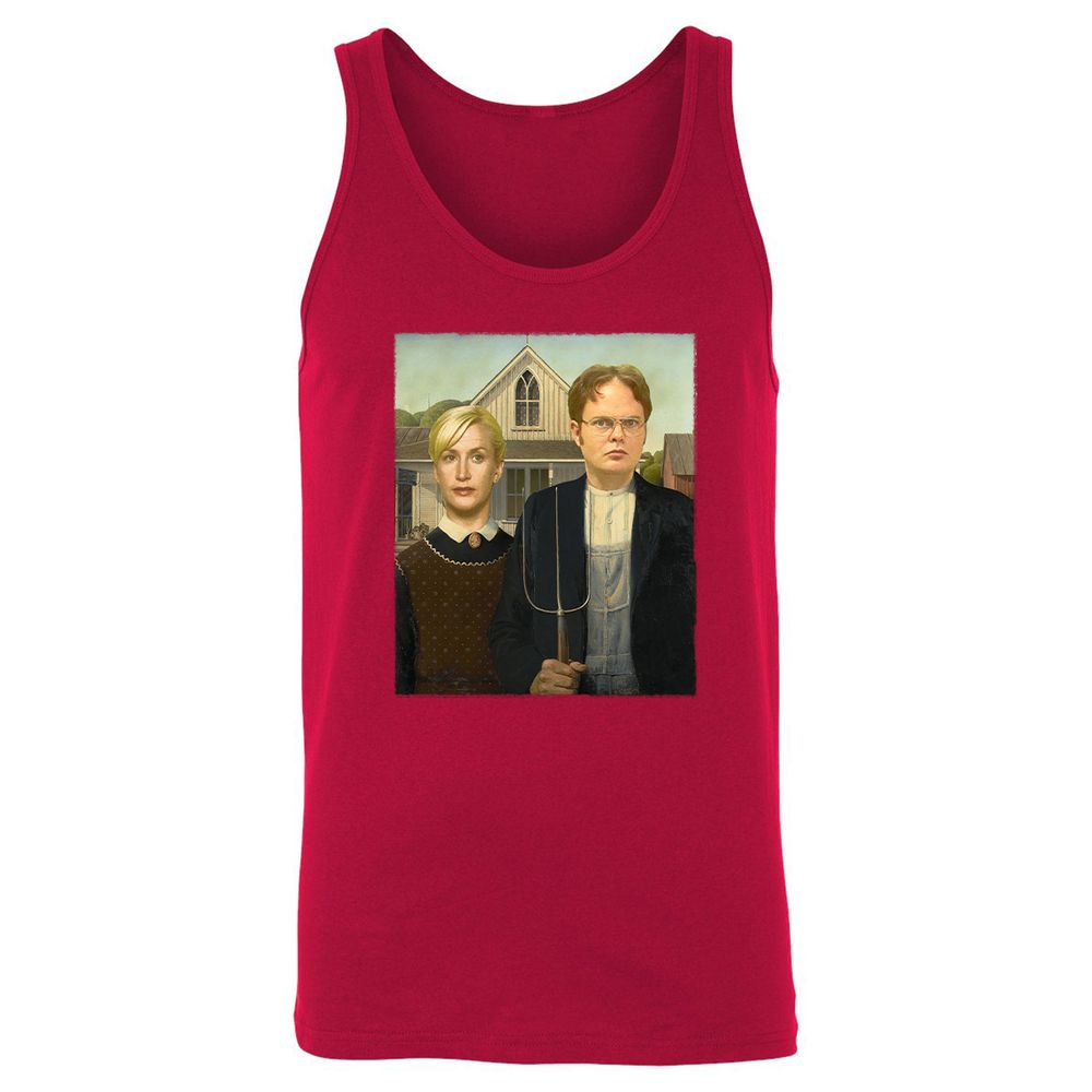 Unisex Jersey Tank - 6UR99CPL - Red - 11