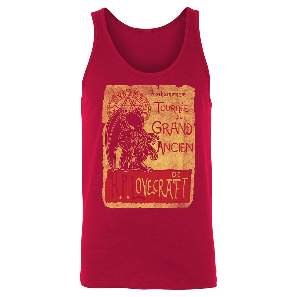 Unisex Jersey Tank - Q56APUNW - Red - 11