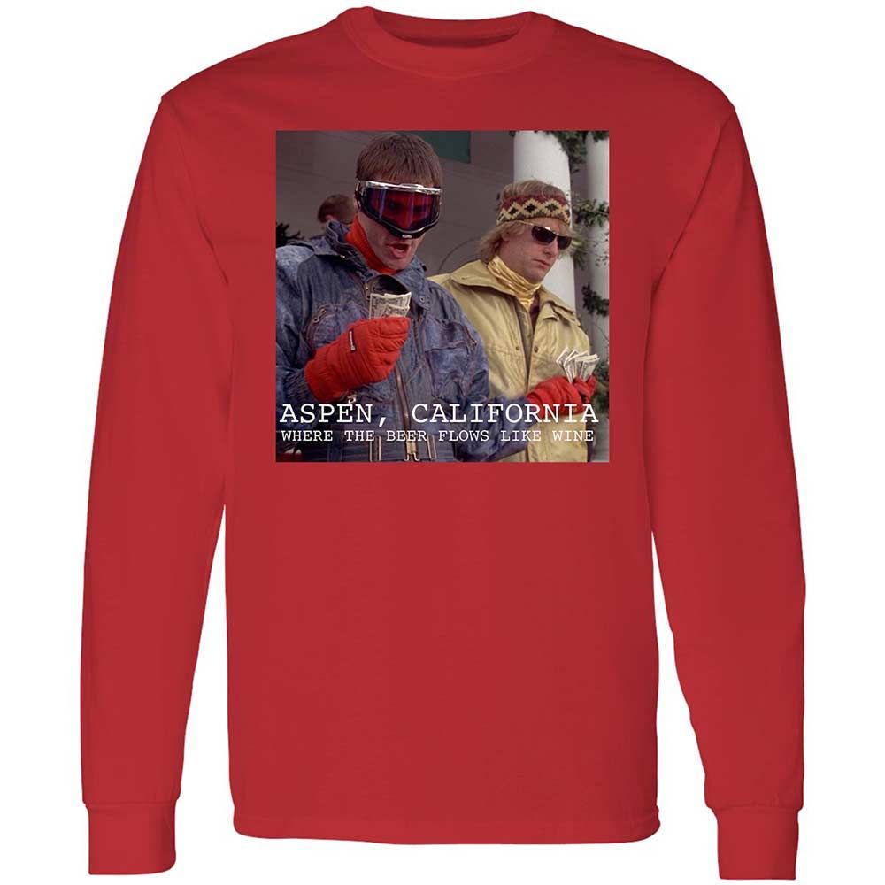 Long Sleeve T-Shirt - 8NG5ZDS5 - Red - 11
