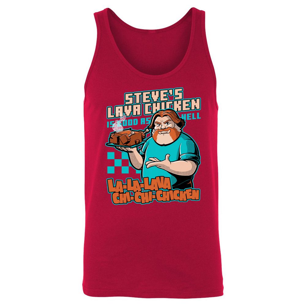 Unisex Jersey Tank - HTX6CZ48 - Red - 11