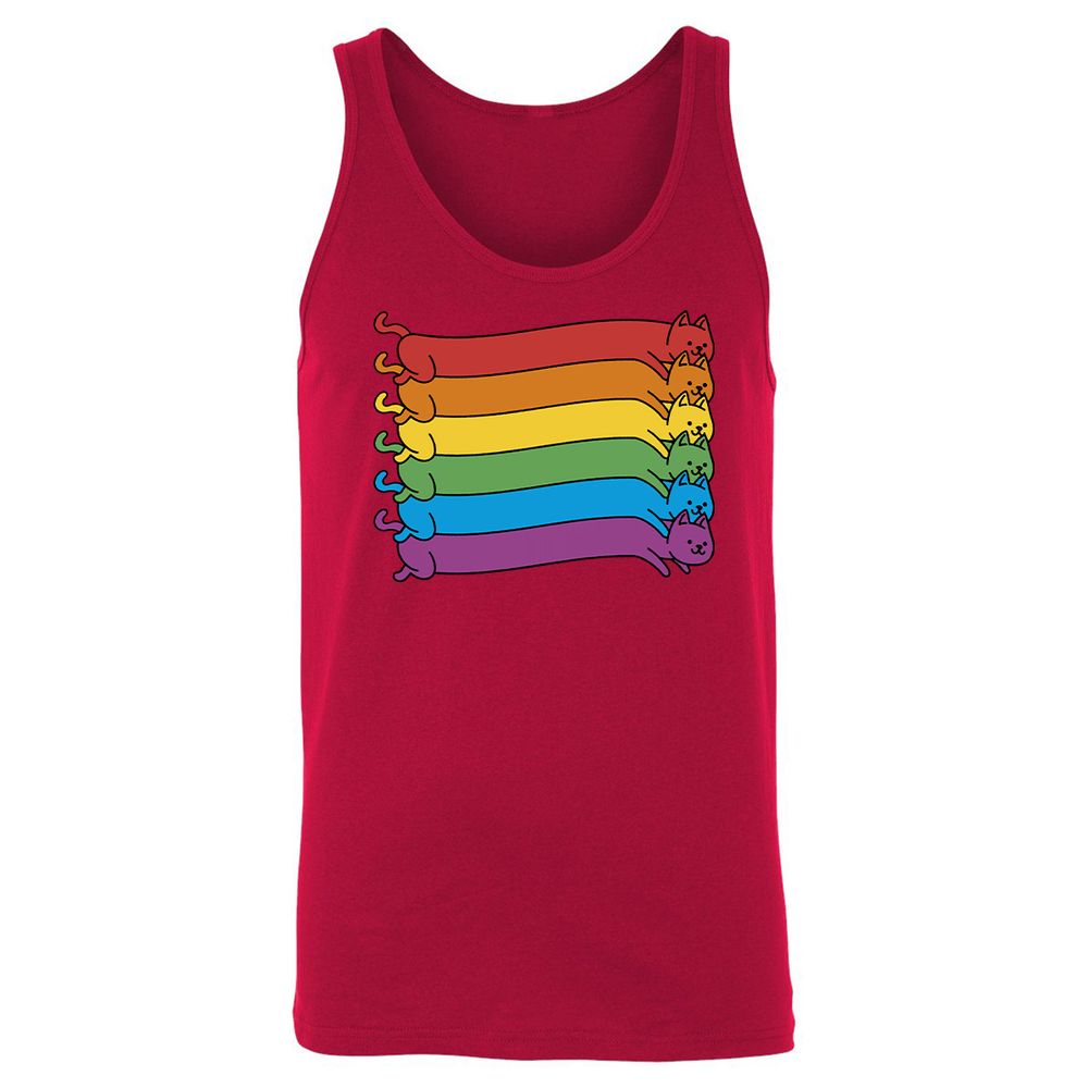 Unisex Jersey Tank - 8QDUSBRT - Red - 11