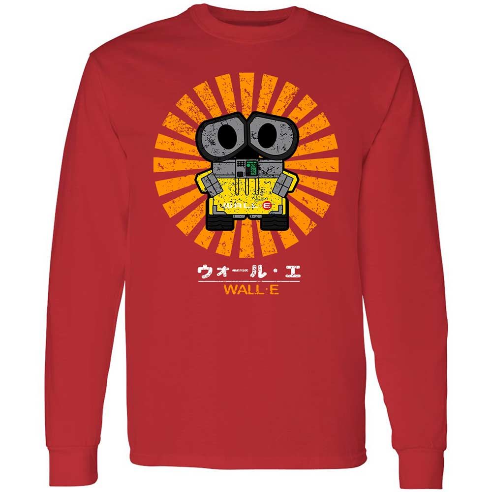 Long Sleeve T-Shirt - 9616VJAC - Red - 11