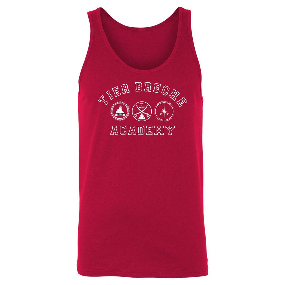Unisex Jersey Tank - K897JG35 - Red - 11