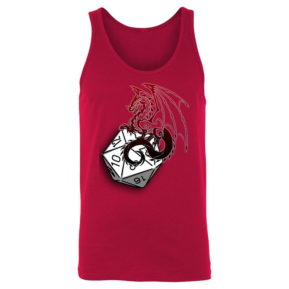 Unisex Jersey Tank - J7JCZ4UZ - Red - 11