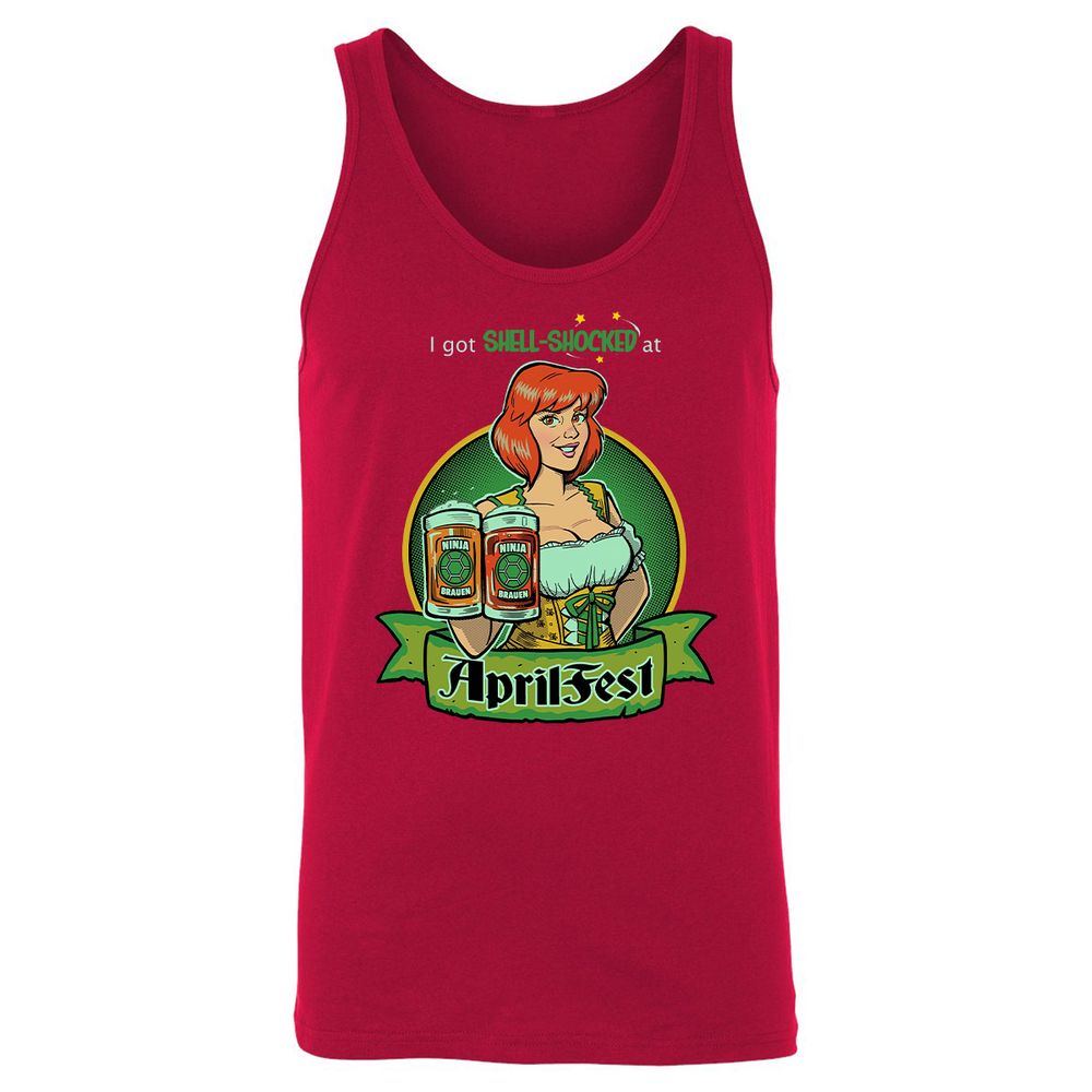 Unisex Jersey Tank - 53PZZSRB - Red - 11