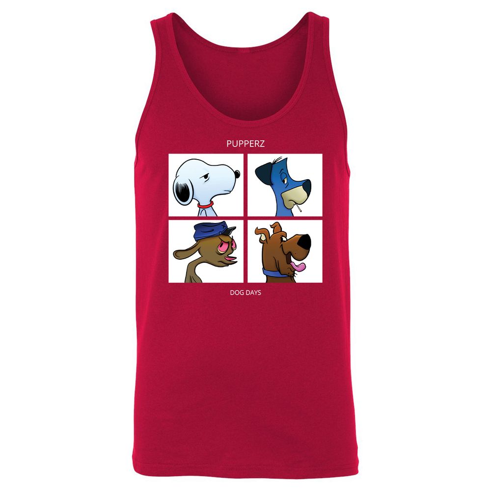 Unisex Jersey Tank - G975XJZA - Red - 11