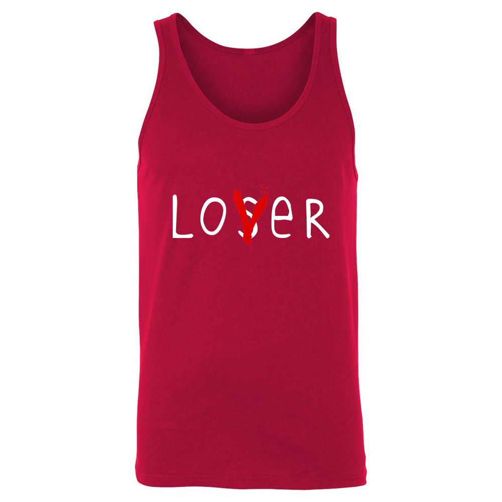 Unisex Jersey Tank - JYLVFQTF - Red - 11