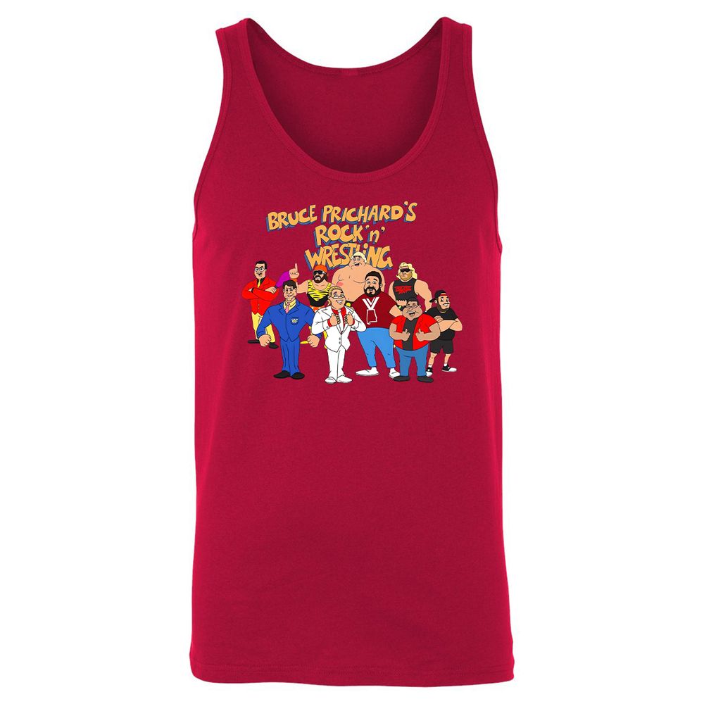 Unisex Jersey Tank - 9PGY8L1Y - Red - 11