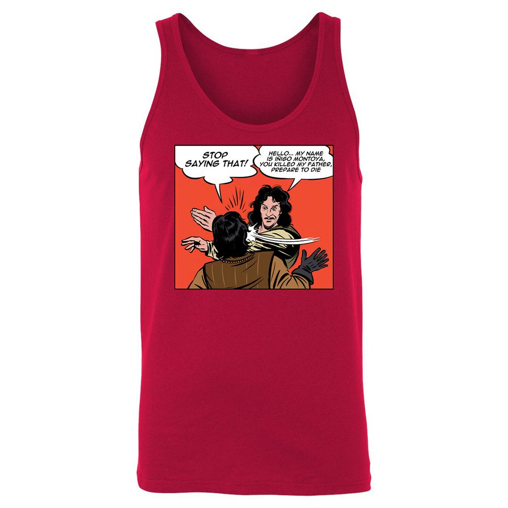 Unisex Jersey Tank - QSW7P3BR - Red - 11