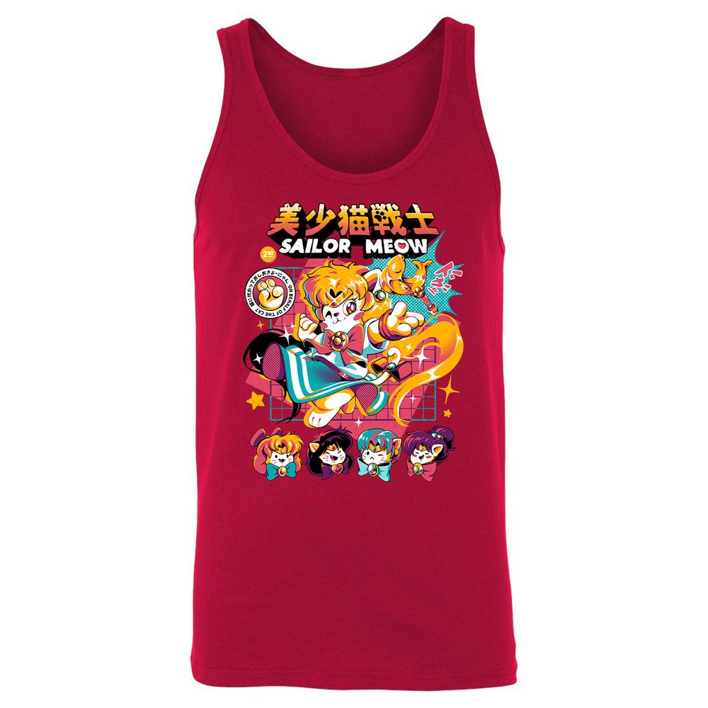 Unisex Jersey Tank - GZBMQU32 - Red - 11