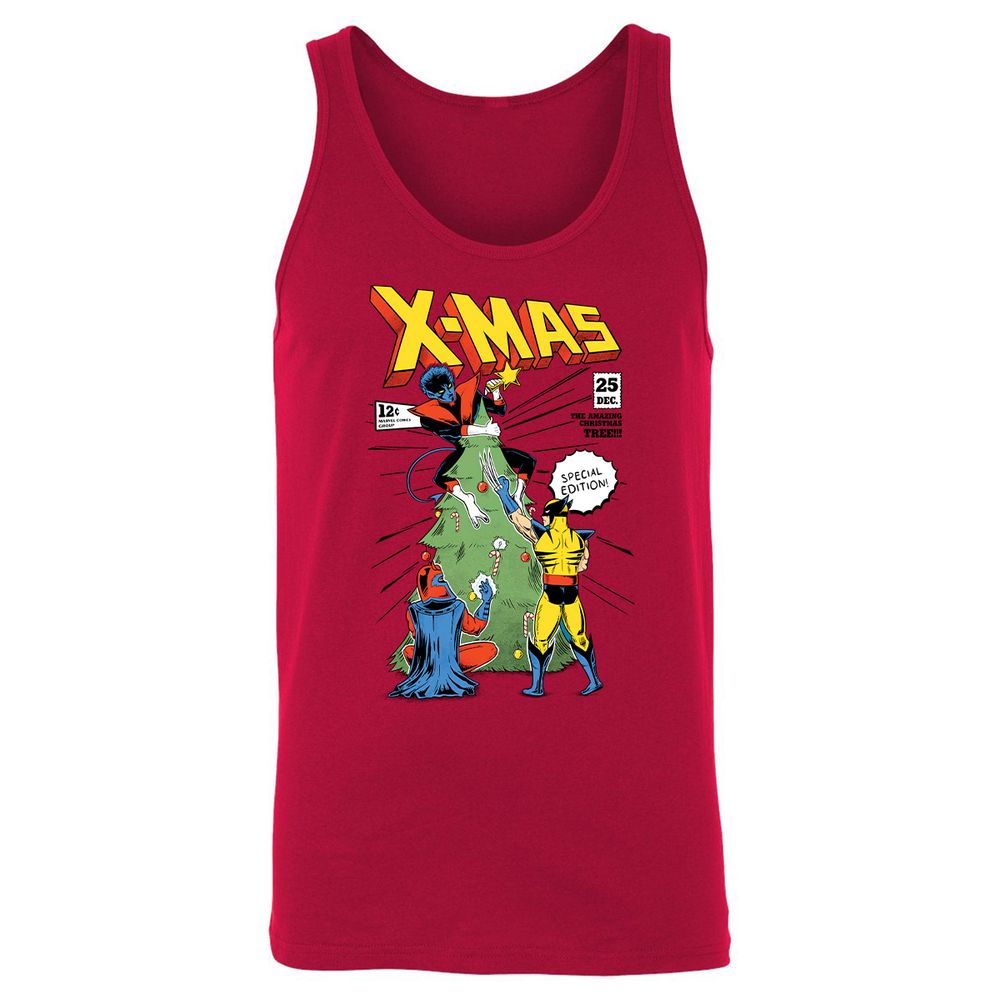 Unisex Jersey Tank - SA3VGLPS - Red - 11