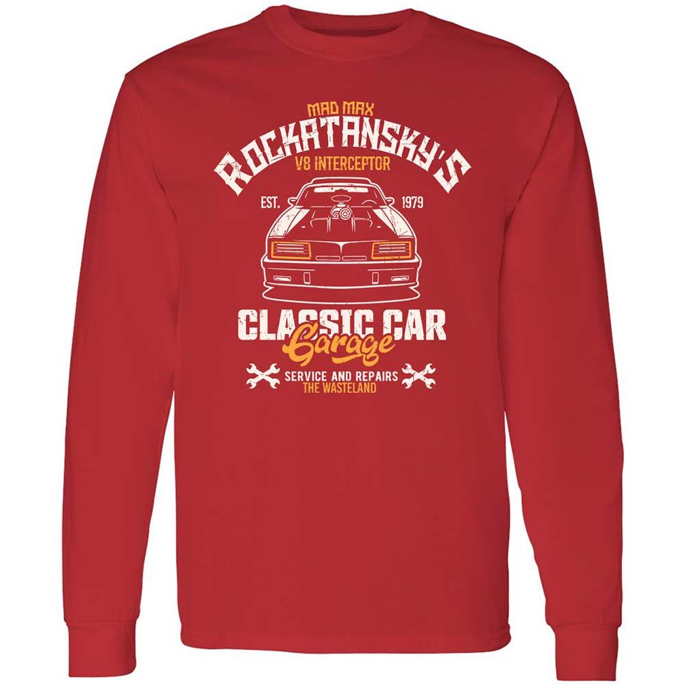 Long Sleeve T-Shirt - 4VMRT11Y - Red - 11