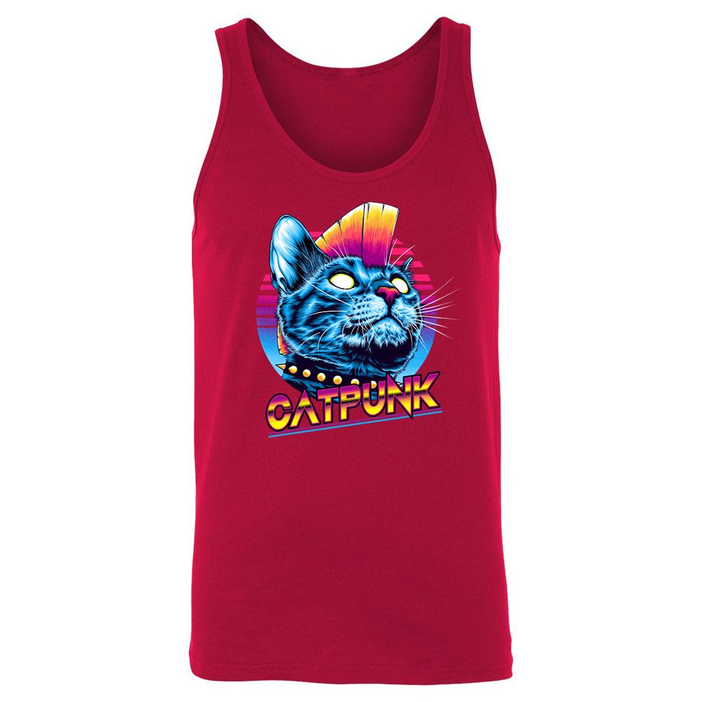 Unisex Jersey Tank - NALY8KSE - Red - 11