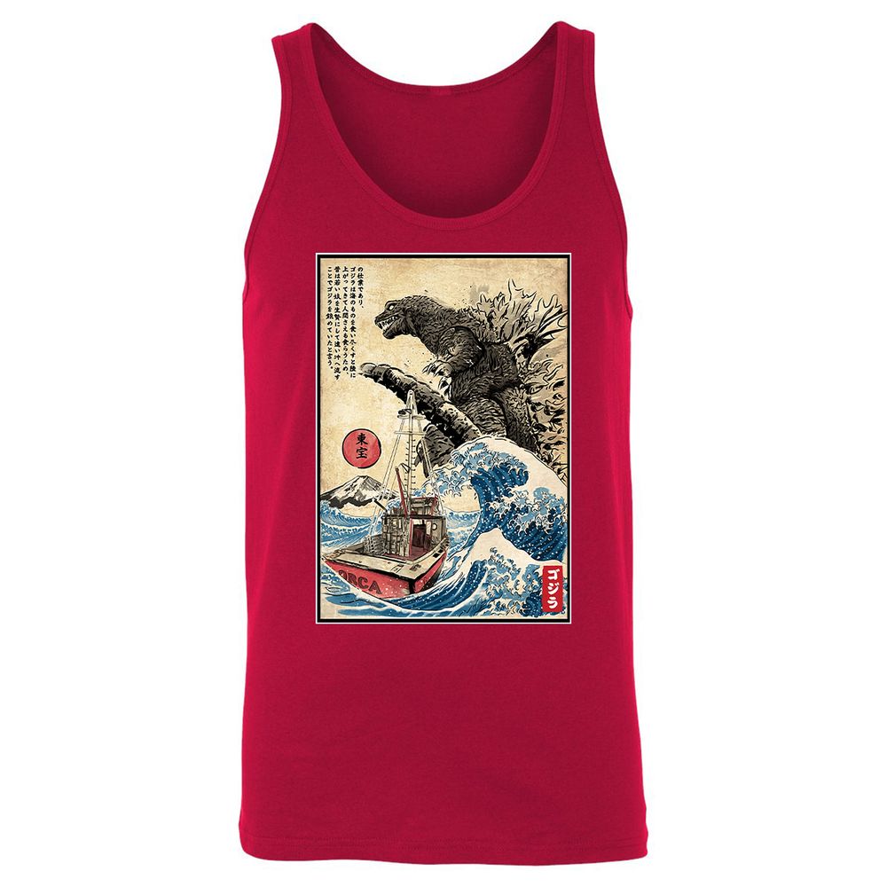 Unisex Jersey Tank - TRDXVXZP - Red - 11