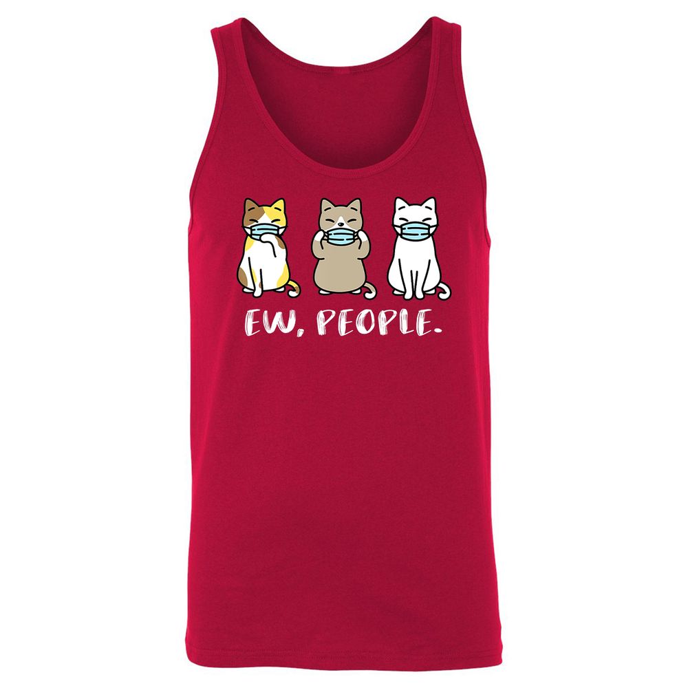 Unisex Jersey Tank - ATDB9BR9 - Red - 11