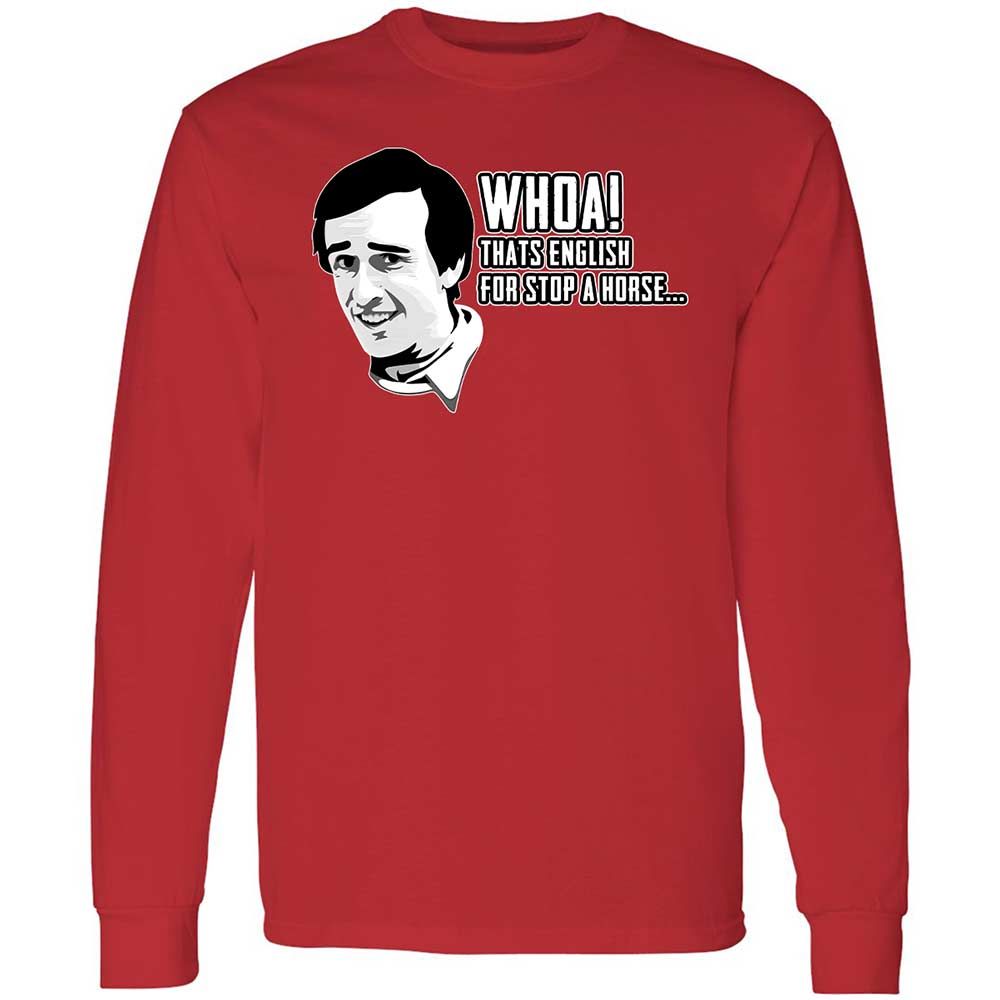 Long Sleeve T-Shirt - QFNP3US7 - Red - 11