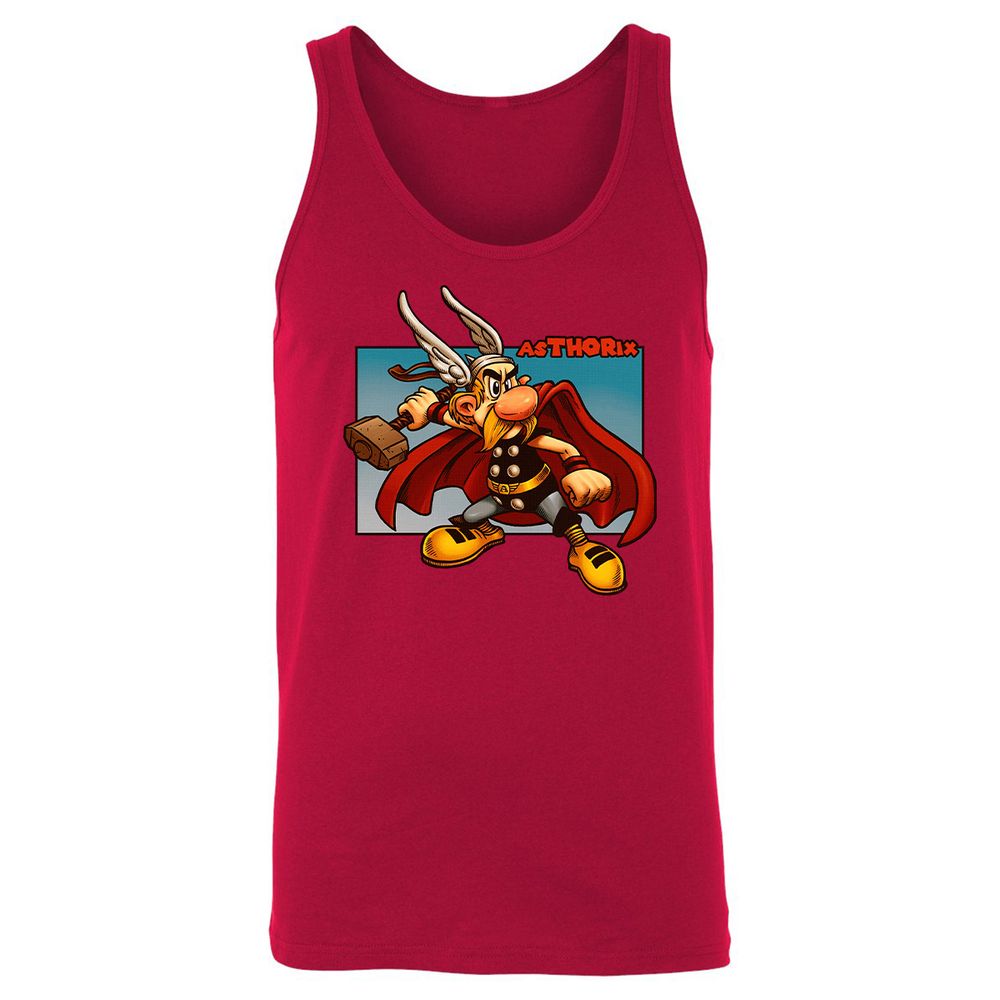 Unisex Jersey Tank - ZDKS6EM1 - Red - 11