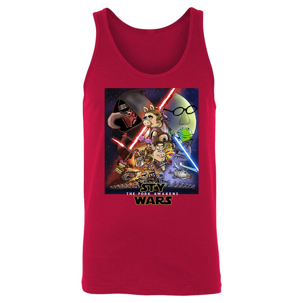 Unisex Jersey Tank - 7V4WMG58 - Red - 11
