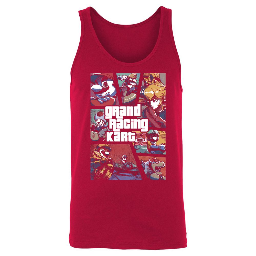 Unisex Jersey Tank - BRG9P3PV - Red - 11