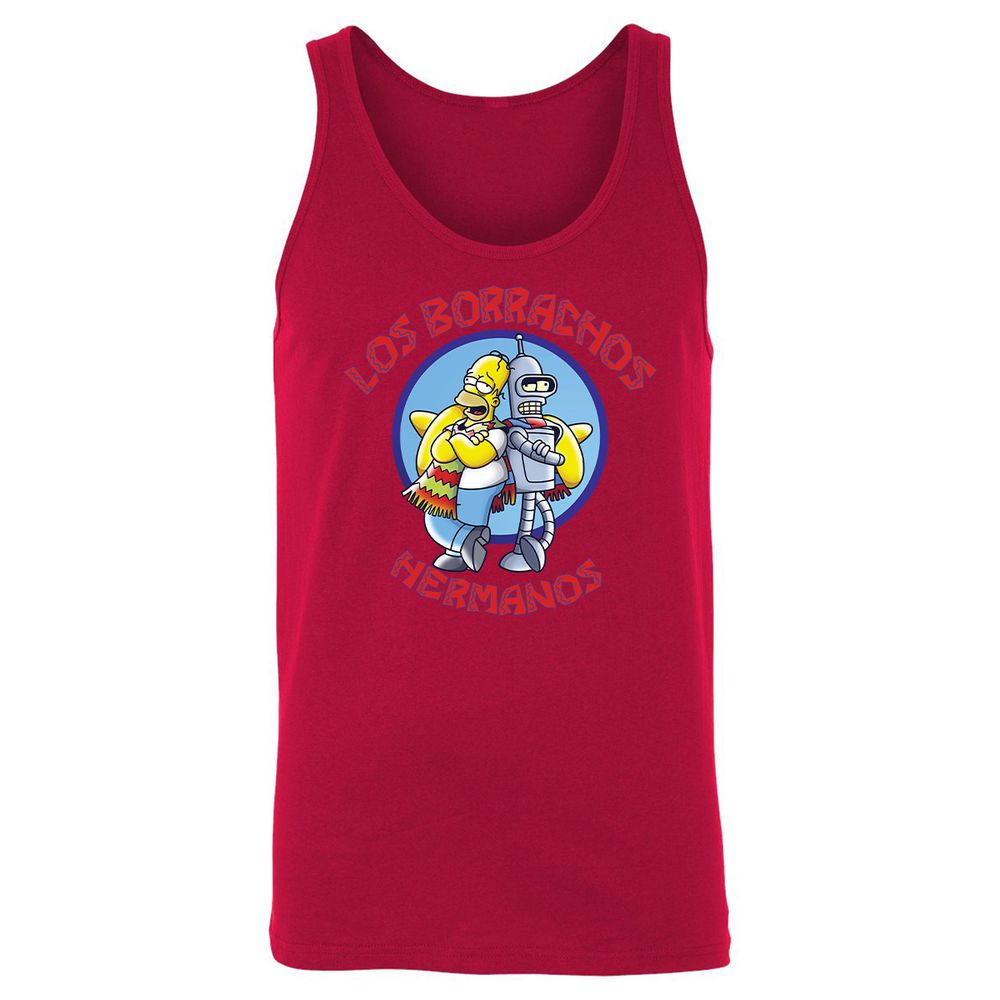 Unisex Jersey Tank - MCB1T5KH - Red - 11