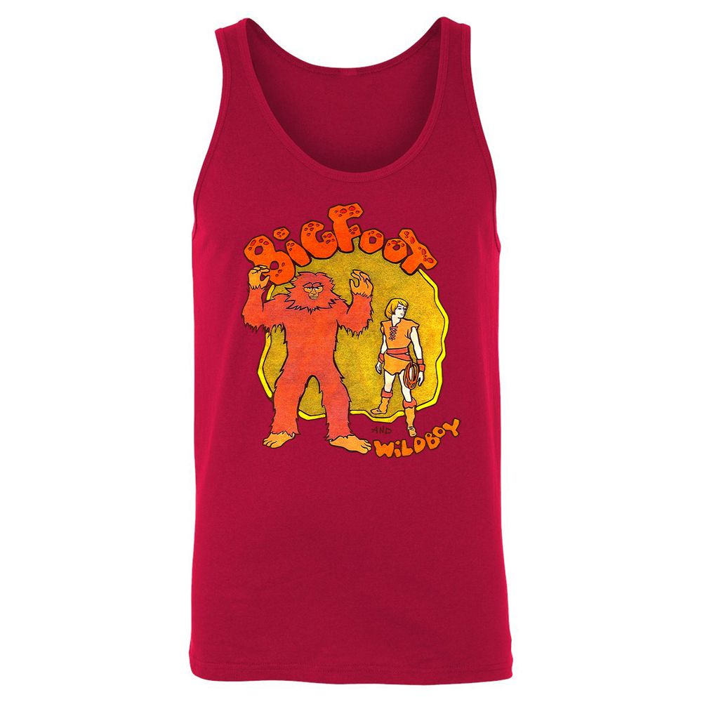 Unisex Jersey Tank - JL7ER1LR - Red - 11