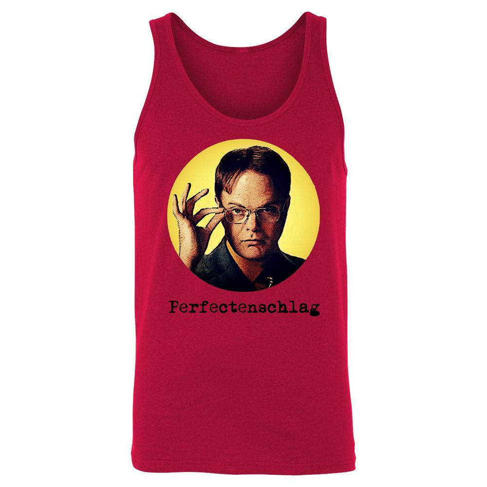 Unisex Jersey Tank - RFYHCYQZ - Red - 11